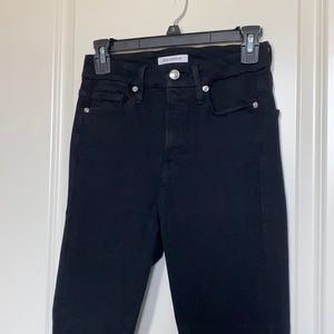 Good American black jeans